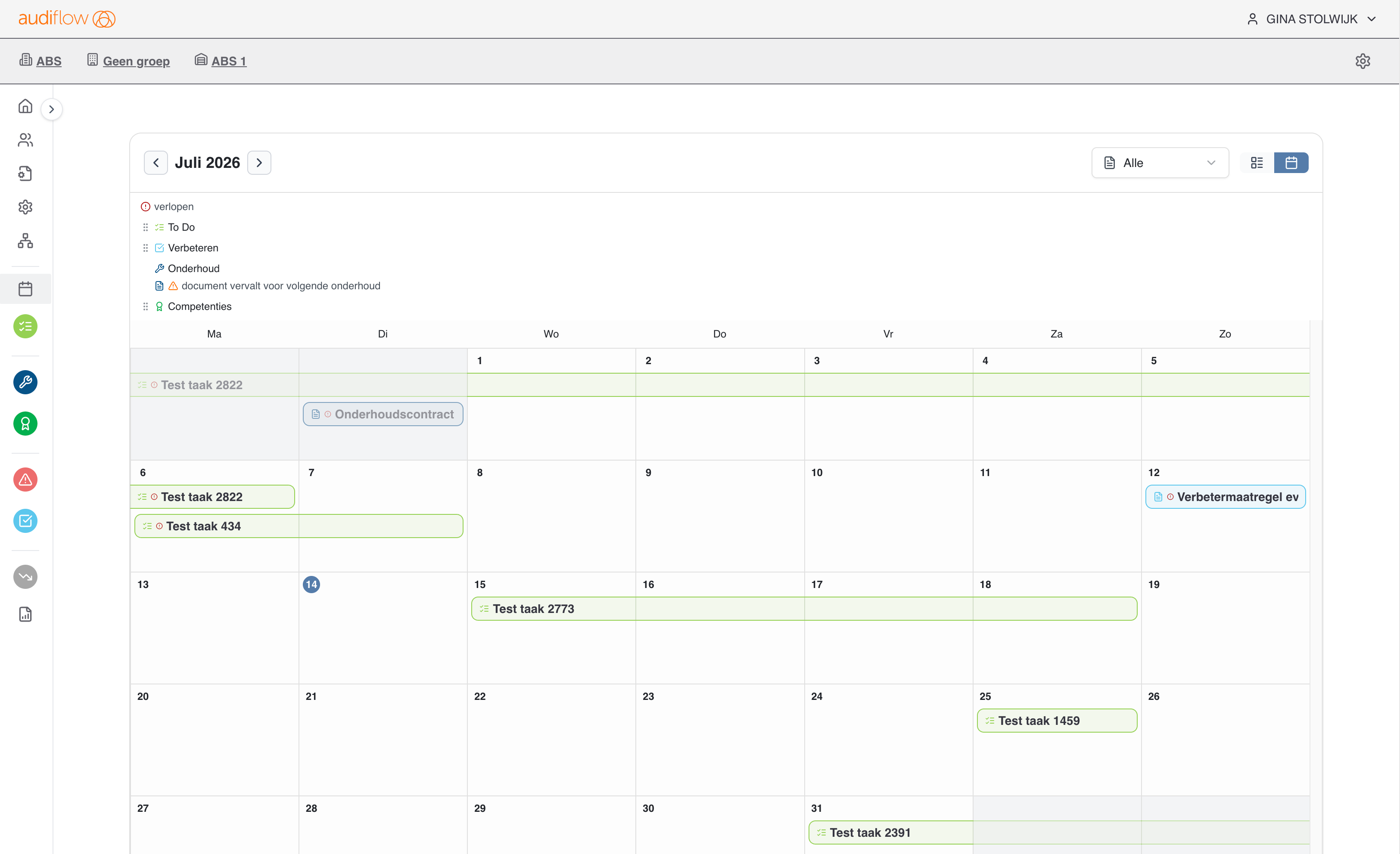 Audiflow planning module